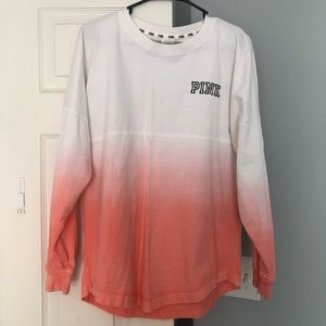 PINK dip dyed top